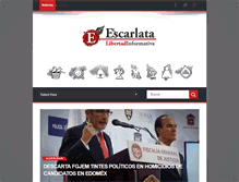 Tablet Screenshot of elescarlata.info